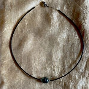 Black Pearl Necklace